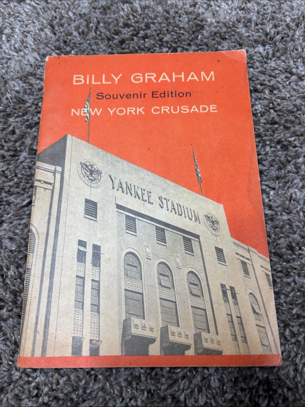 Vintage Billy Graham Souvenir Edition New York Crusade 1957 Booklet
